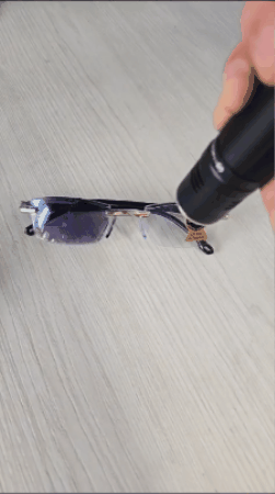 Gray helmet for bikers