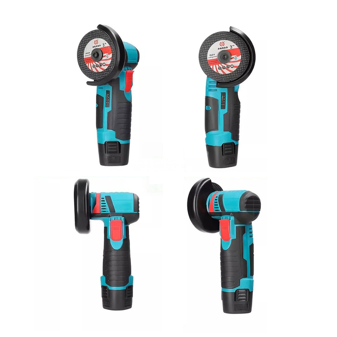 Mini Pulidora De Disco Doble Bateria