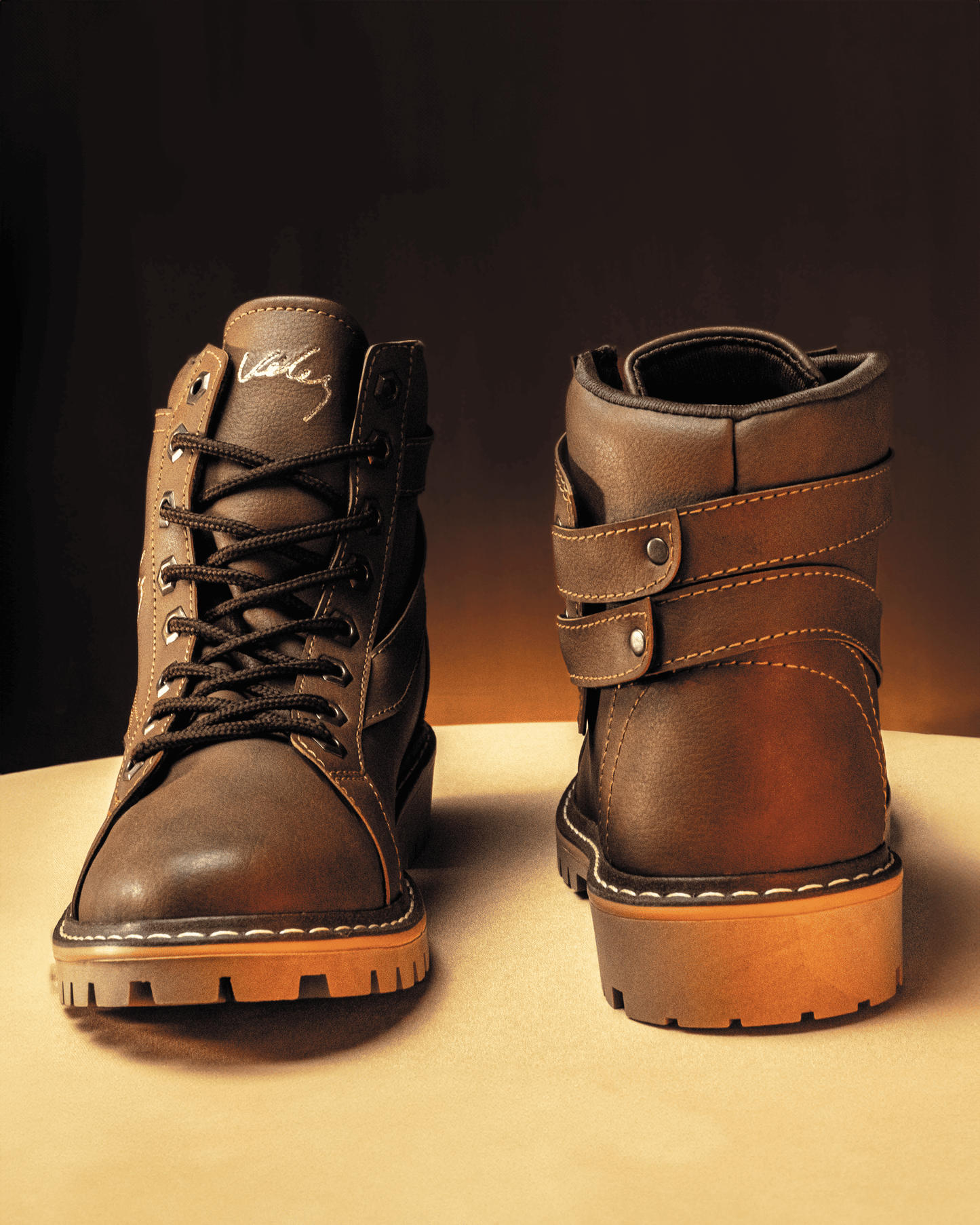 Botas Vlz Doble Correa