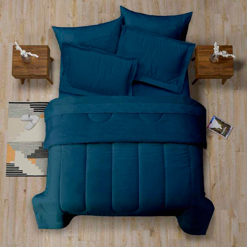 😍 Edredón Plumón Deluxe doble Faz 🎁 (Te regalamos dos cojines 😁)