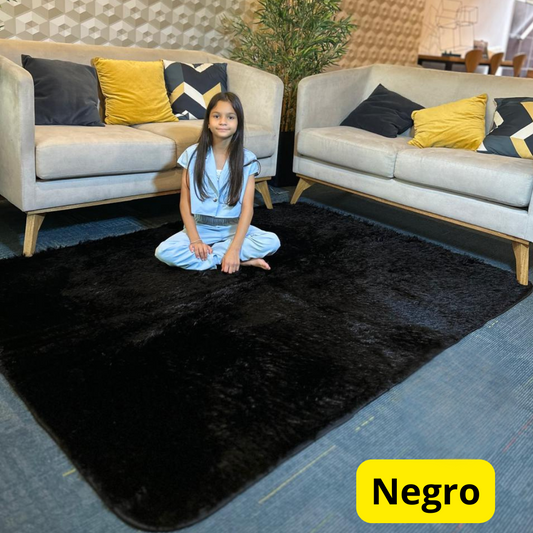 Alfombra Peluda 1.50 X 2mt