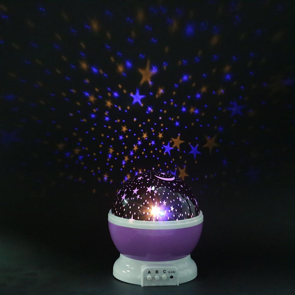 🌟 Lámpara de proyección (Estrellas y lunas) 🌙