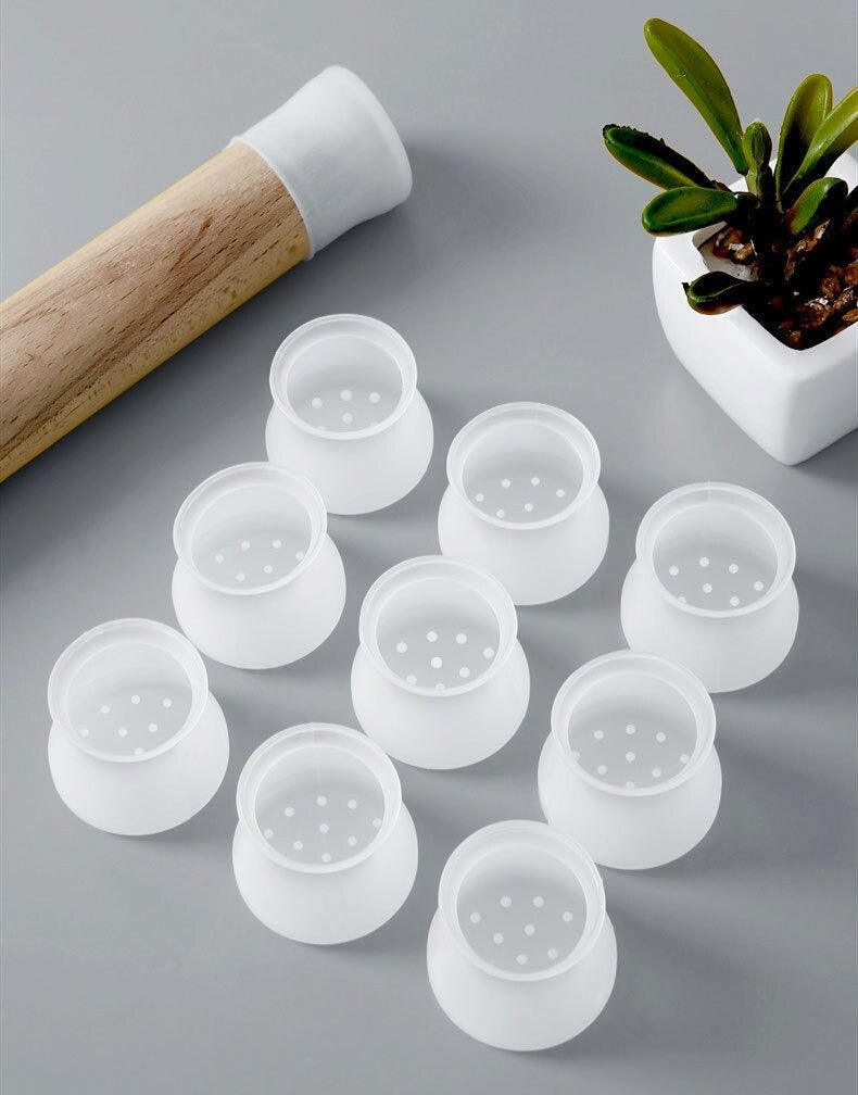 🪑 Almohadillas de silicona para patas de silla, protector de suelo ✨