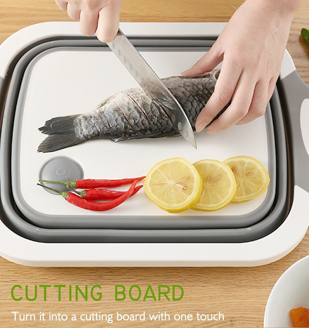 Tabla plegable para cocina 3 en 1 🔪