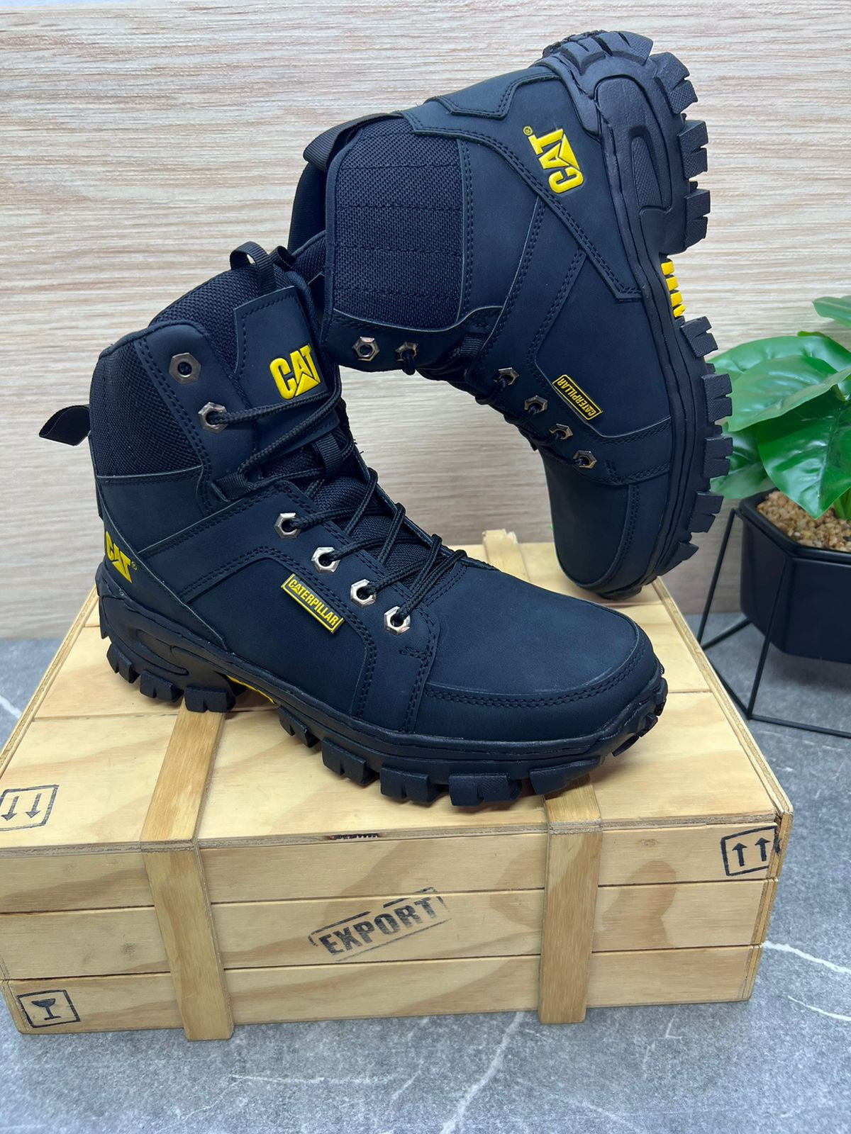 Botas caterpillar azules hot sale