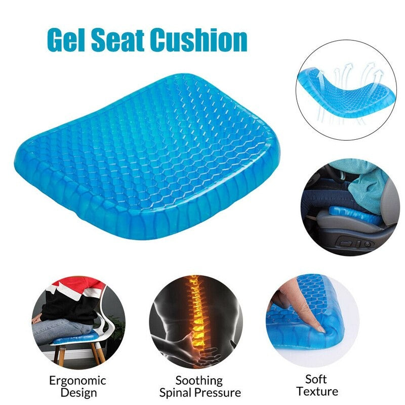 Cojín de asiento de gel multifuncional